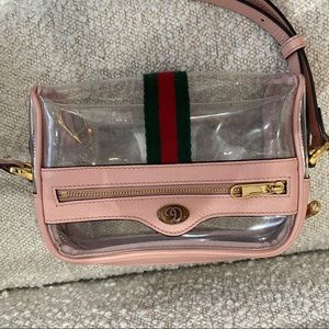 Gucci Ophidia Transparent crossbody